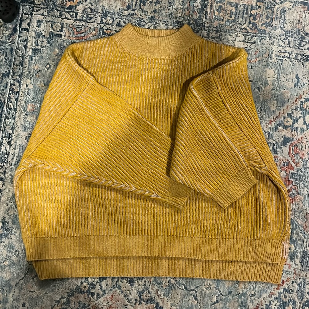 Mock neck sweater